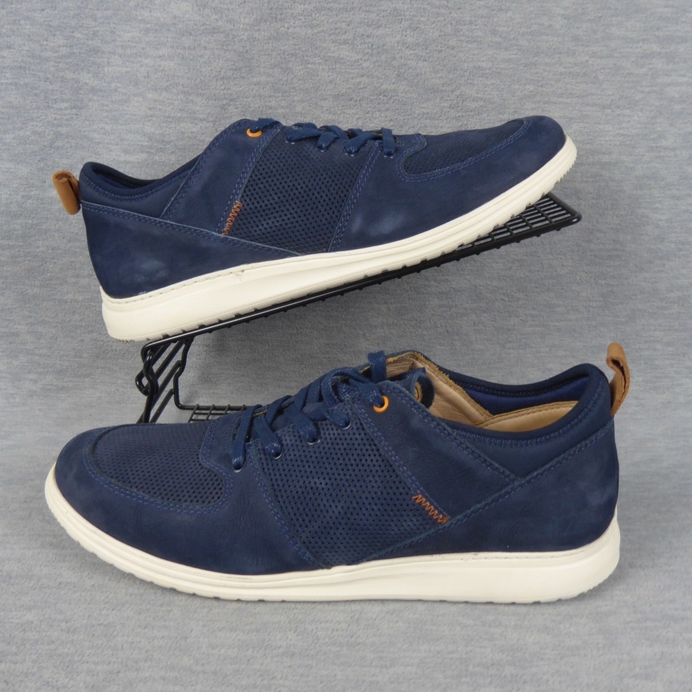 Samuel Hubbard Olema Sport Sneakers Mens 11 M Blue Navy Nubuck Leather Comfort